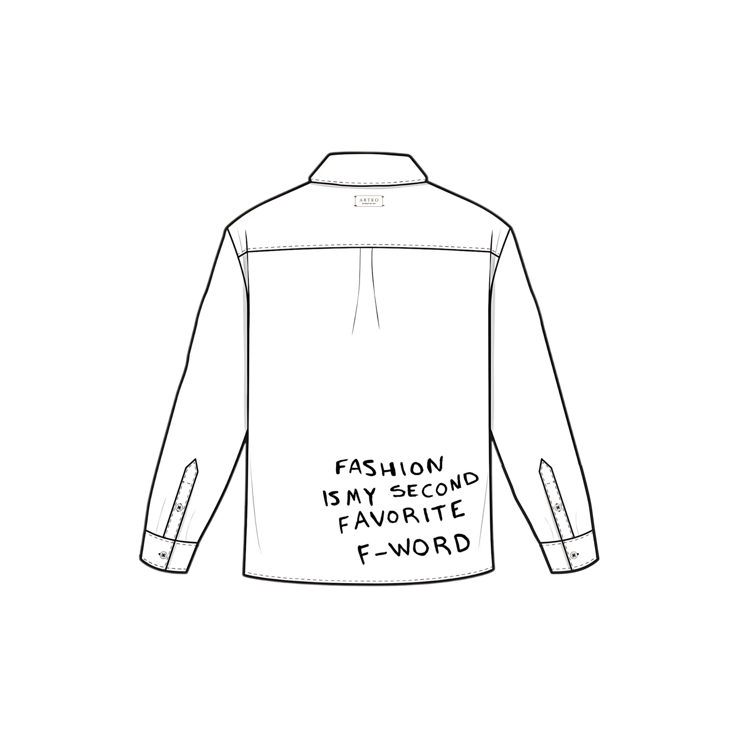 F-WORD (B22): Mystery Shirt by Artko Café [UNISEX]
