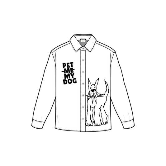 PET MY DOG (F7): Mystery Shirt by Artko [UNISEX]