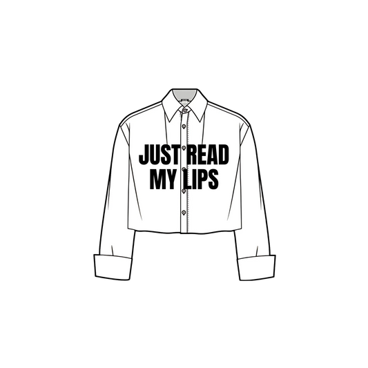 READ MY LIPS (FF): Mystery Crop Shirt by Artko [WOMENS]