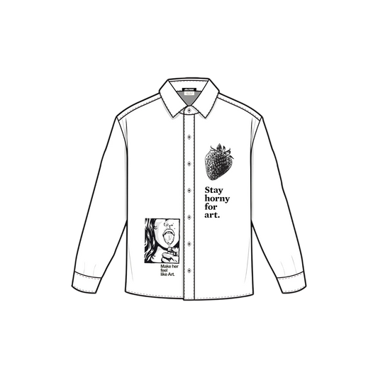 STAY HORNY (F5): Mystery Shirt by Artko Café [UNISEX]