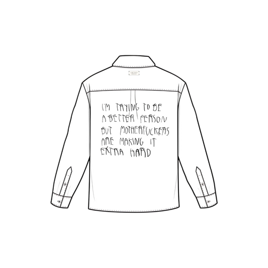 TRYING HARD (B40): Mystery Shirt by Artko Café [UNISEX]