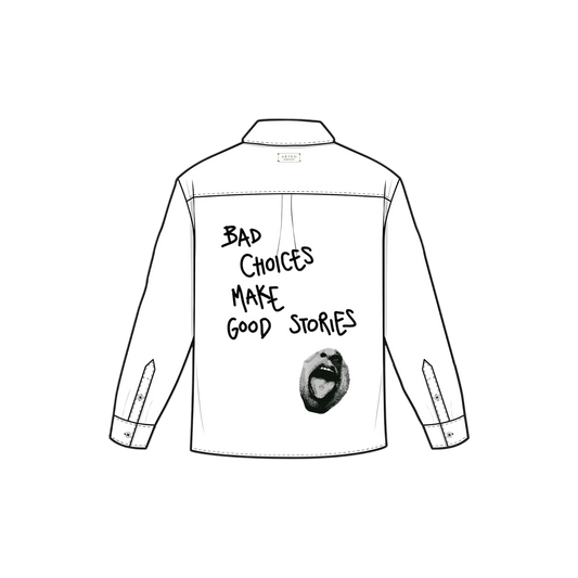 BAD CHOICES (B35): Mystery Shirt by Artko Café [UNISEX]