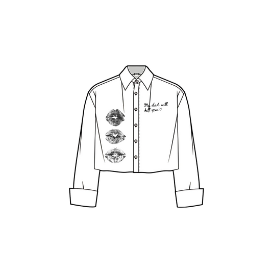 DAD (F21): Mystery Crop Shirt by Artko Café [WOMENS]