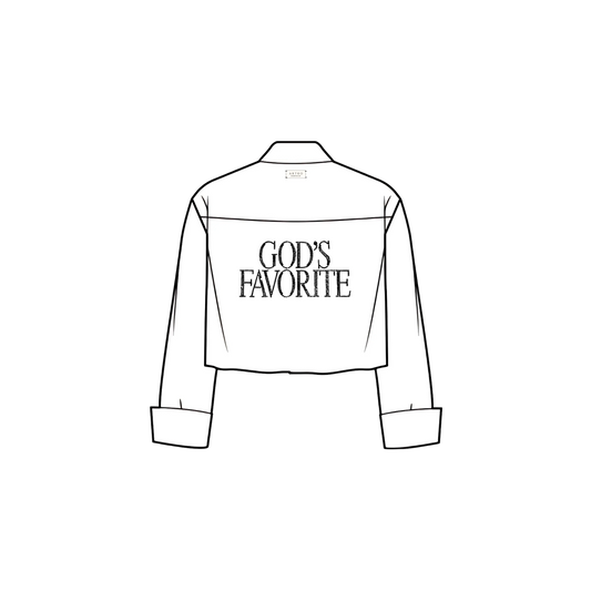 GODS FAVORITE (B30): Mystery Crop Shirt by Artko Café [WOMENS]