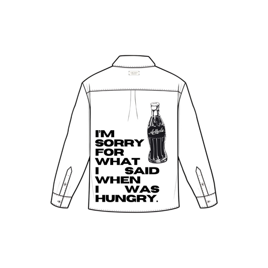 I WAS HUNGRY (B14): Mystery Shirt by Artko Café [UNISEX]