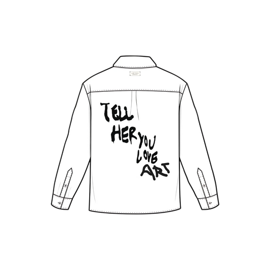 TELL HER (B3): Mystery Shirt by Artko Café [UNISEX]