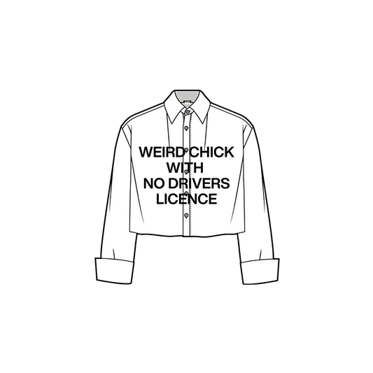 WEIRD CHICK (FA): Mystery Crop Shirt by Artko [WOMENS]